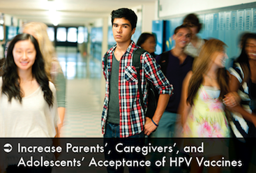 Increase Parents', Caregivers', and Adolescents' Acceptance of HPV Vaccines